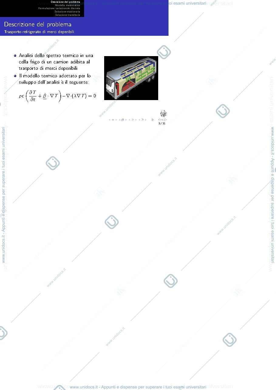 Anteprima pagina 3 — Presentazione del progetto di Modelli e metodi numerici