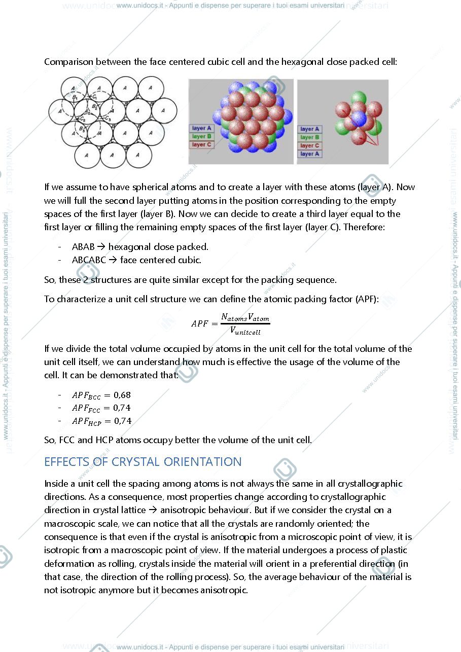 Anteprima pagina 3 — Riassunto completo Applied Metallurgy
