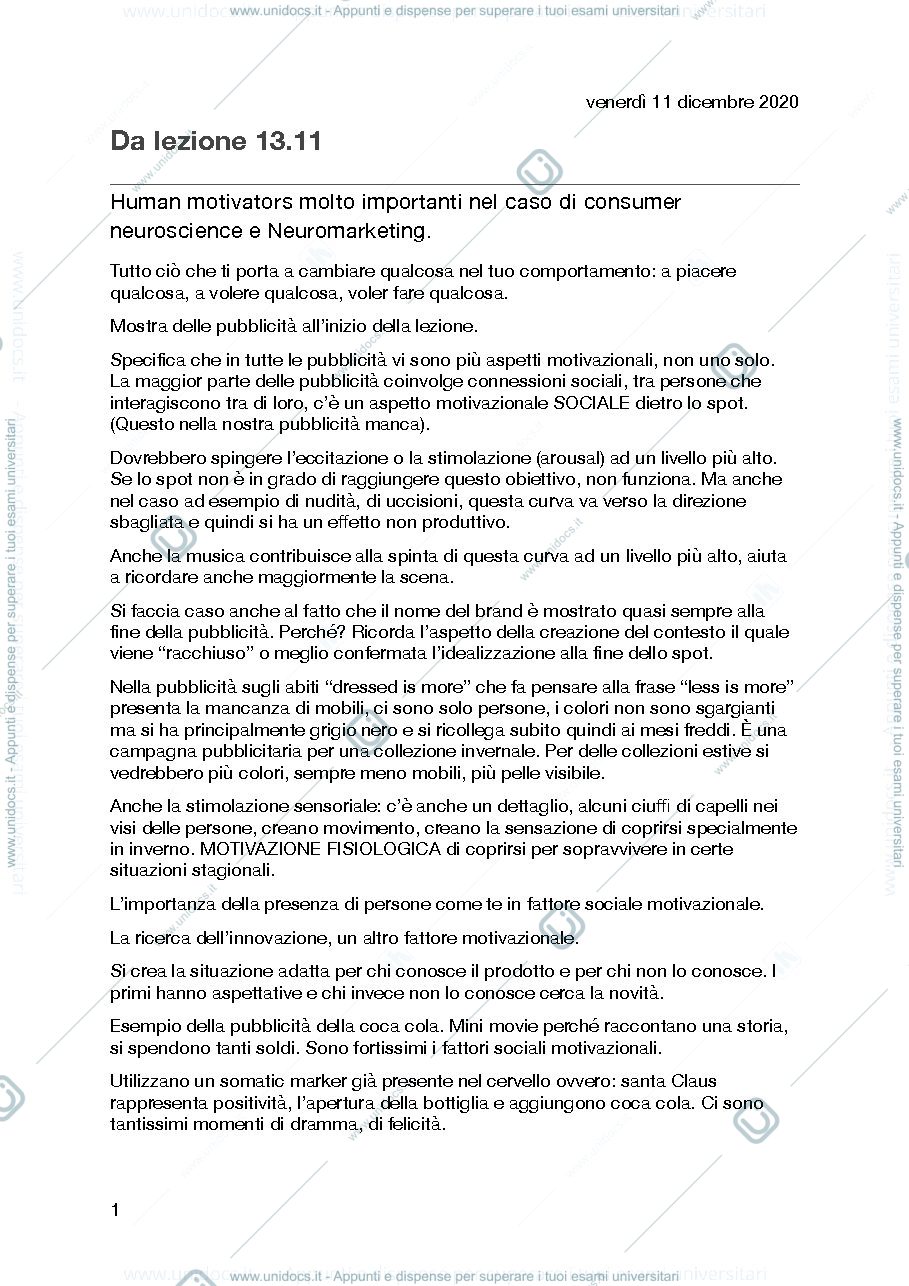 Anteprima pagina 1 — Applied neuroscience - Gallace (2020/21)