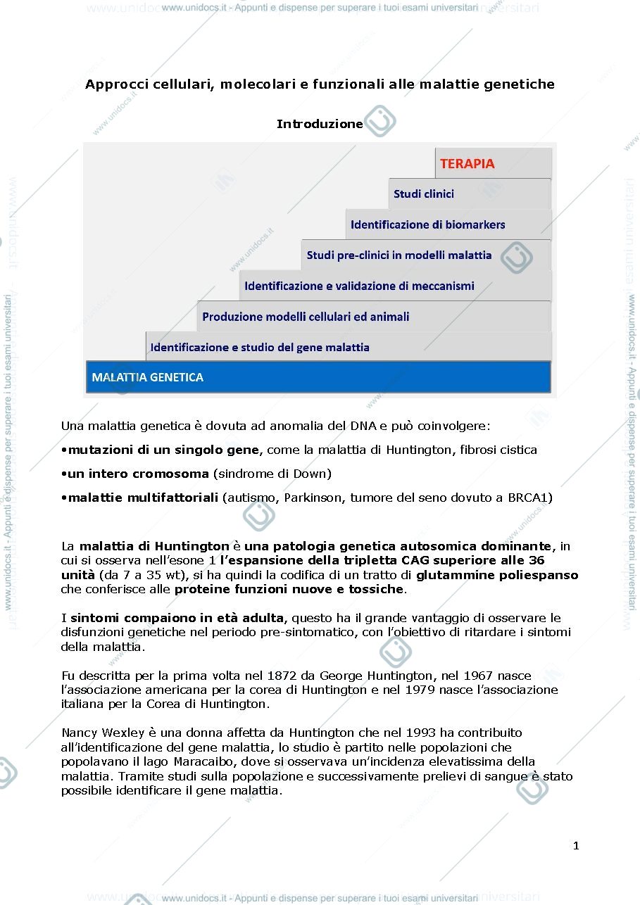 Anteprima pagina 1 — APPUNTI APPROCCI 