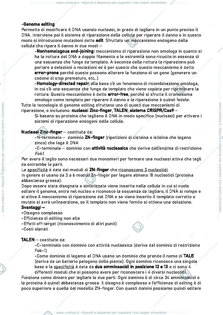 Anteprima pagina 4 — Approcci cellulari, molecolari e funzionali alle malattie genetiche