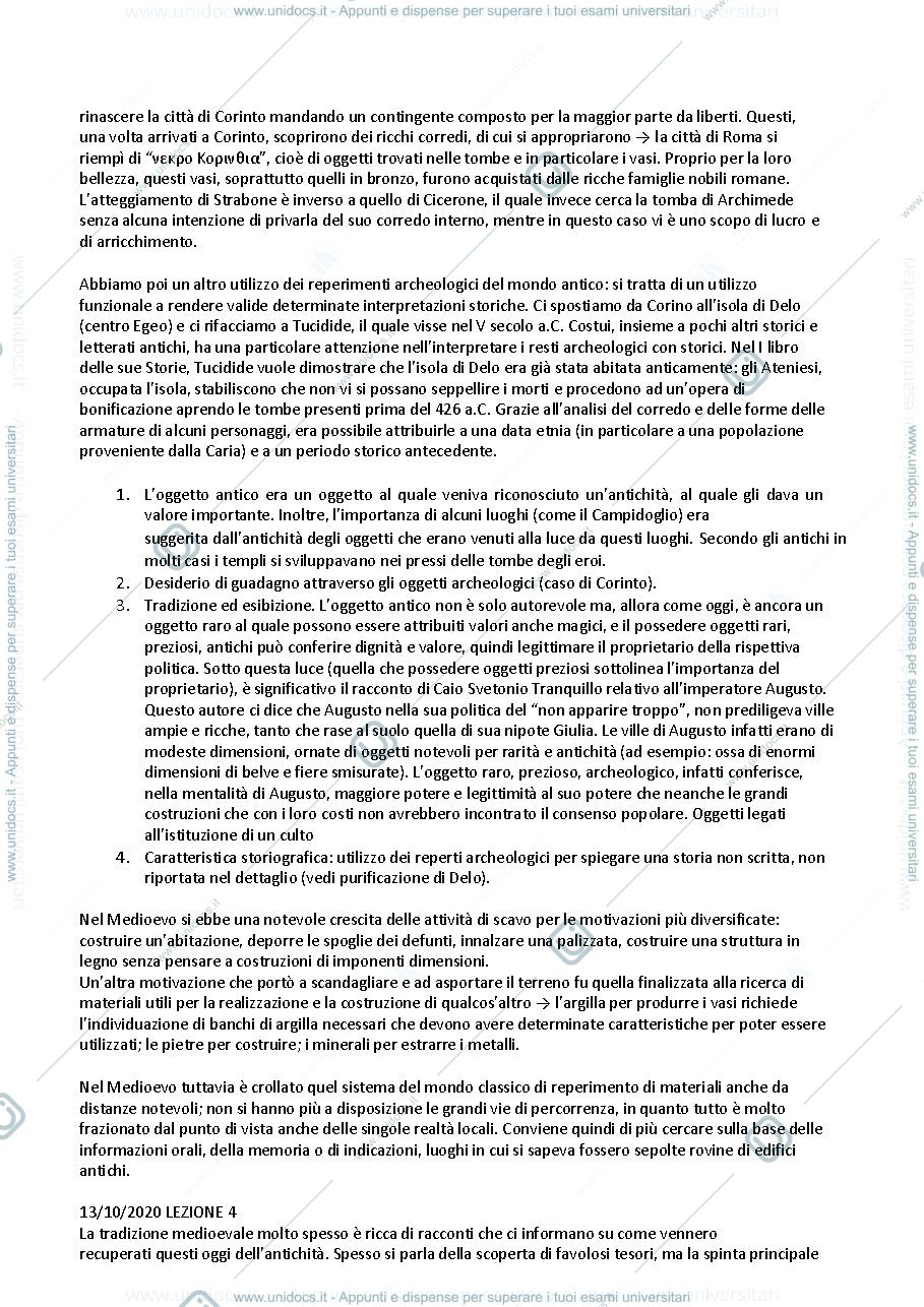 Anteprima pagina 4 — Archeologia classica
