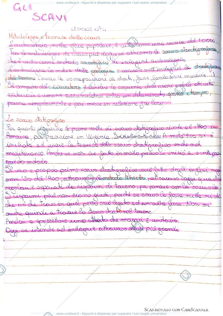Anteprima pagina 1 — Gli scavi archeologici