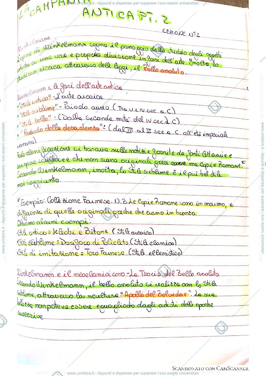 Anteprima pagina 1 — 2. Introduzione all'archeologia classica PT.2