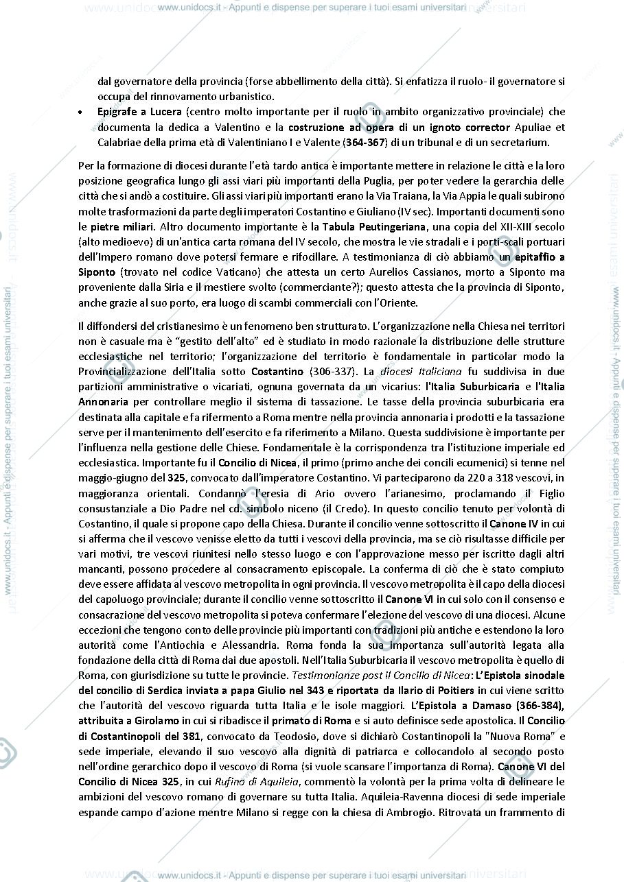 Anteprima pagina 2 — Insediamenti cristiani nella puglia tardo antica 