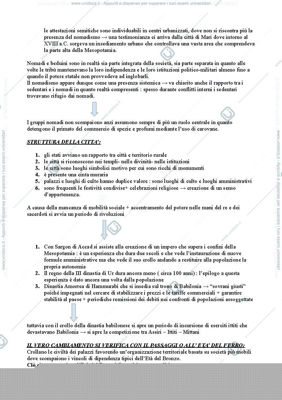 Anteprima pagina 2 — Il vicino oriente antico - dalle origini ad Alessandro Magno