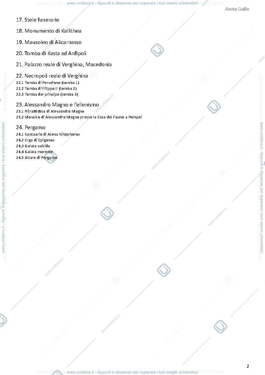 Anteprima pagina 3 — Appunti lezioni archeologia e storia dell'arte greca e romana