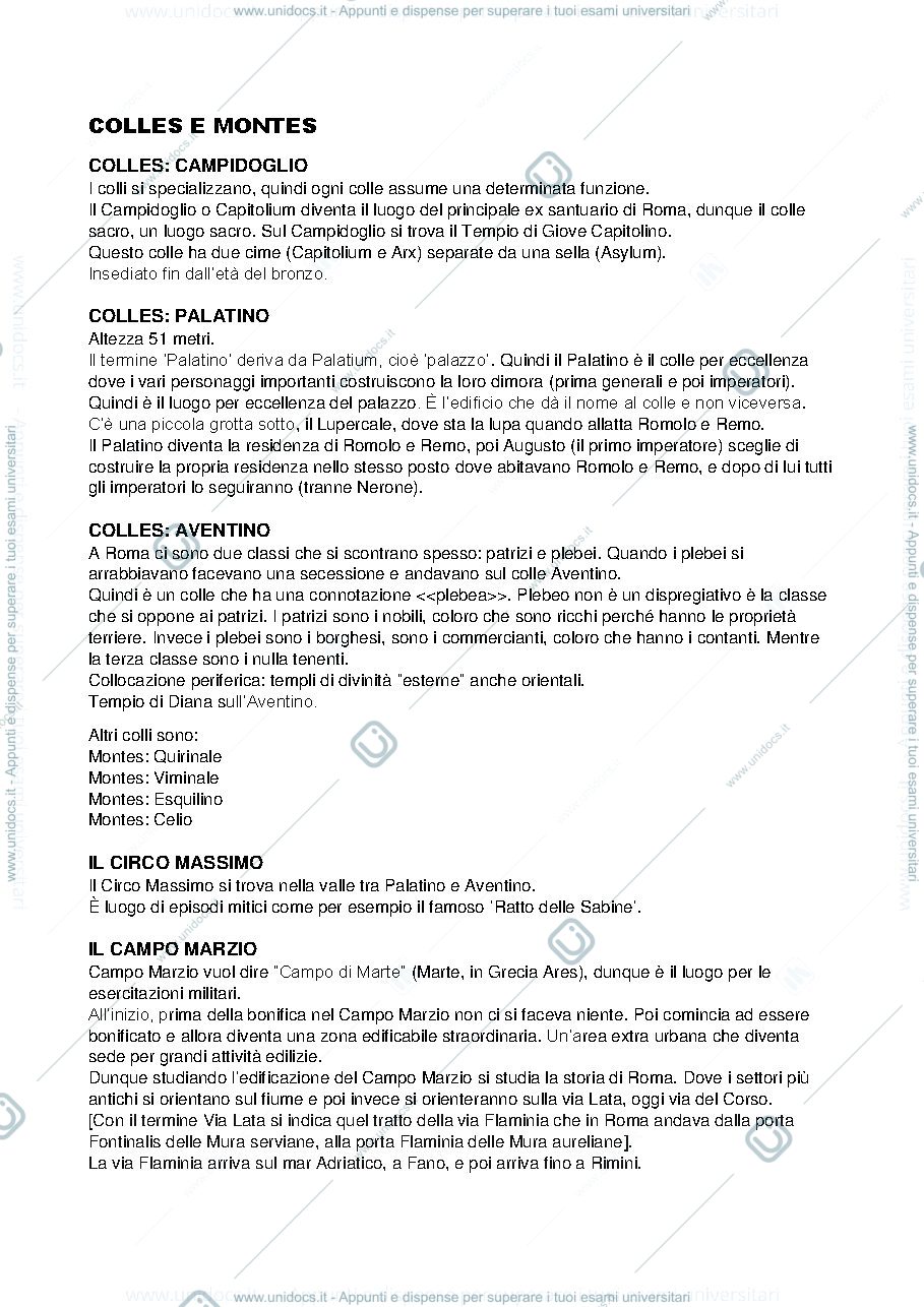 Anteprima pagina 2 — appunti delle lezioni di storia dell'arte romana