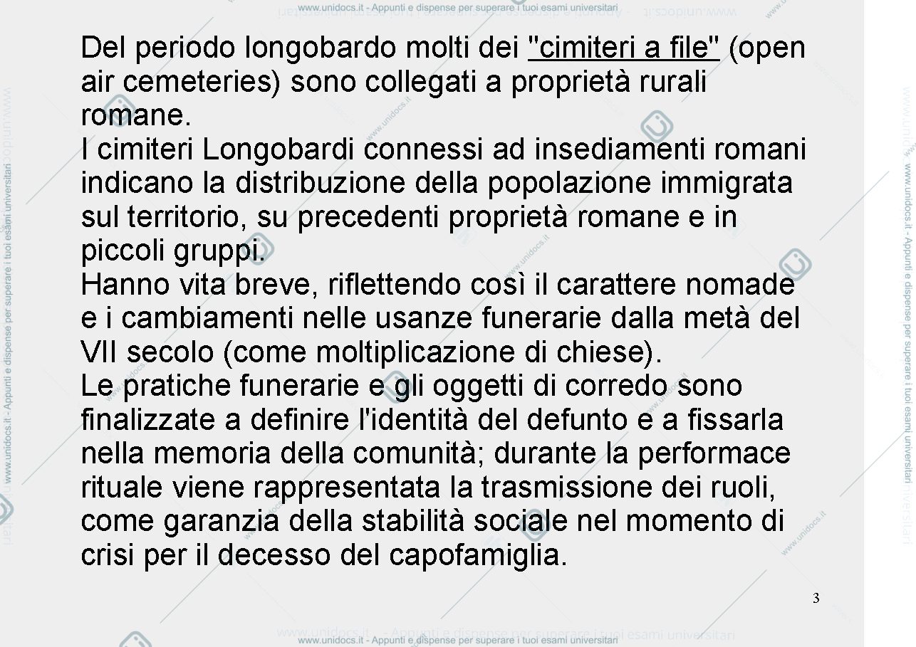 Anteprima pagina 3 — Le necropoli longobarde 
