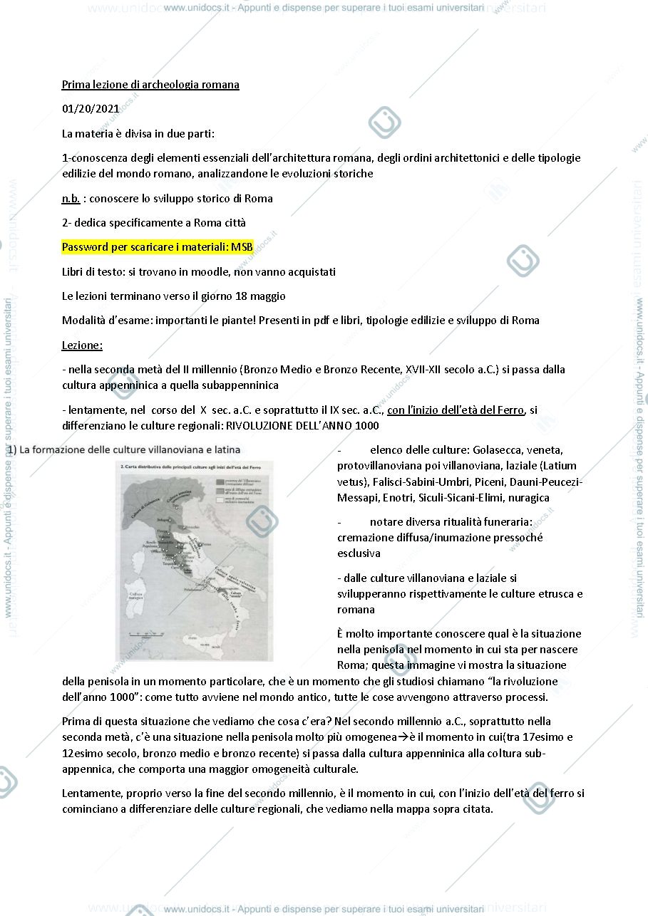 Anteprima pagina 1 — appunti