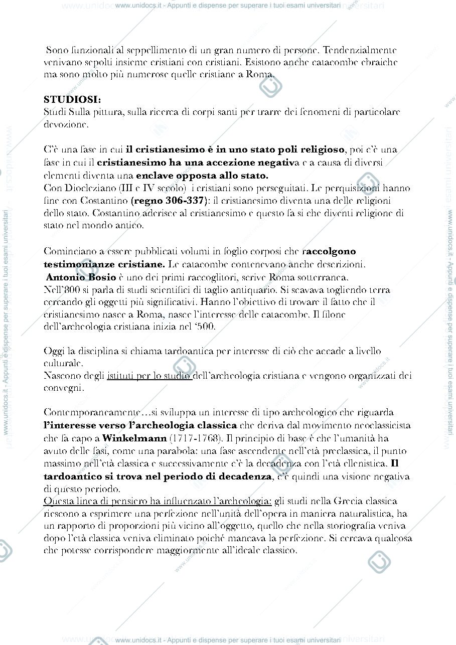Anteprima pagina 3 — LEZIONI ARCHEOLOGIA TARDOANTICA