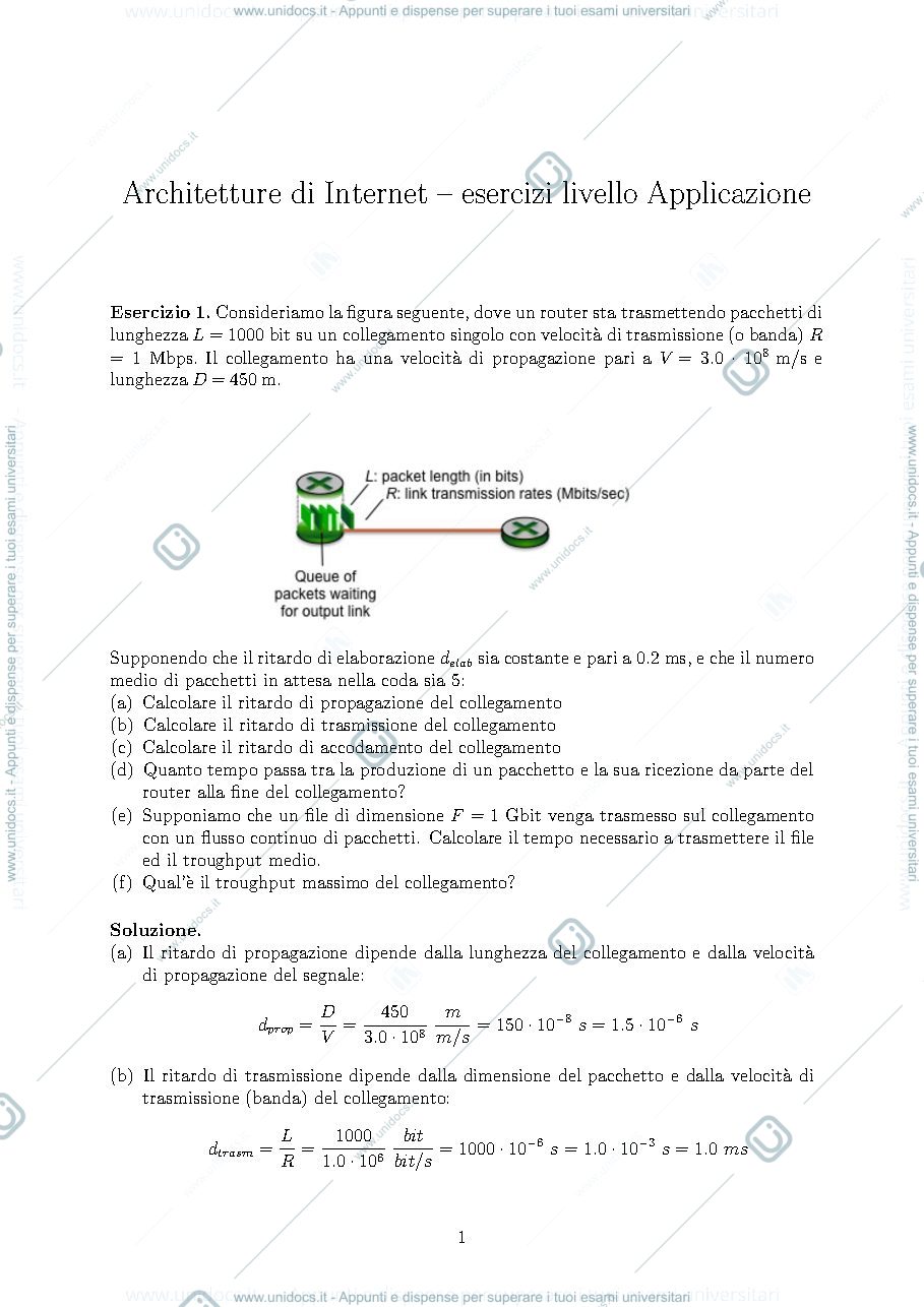 Anteprima pagina 1 — Lezione 1