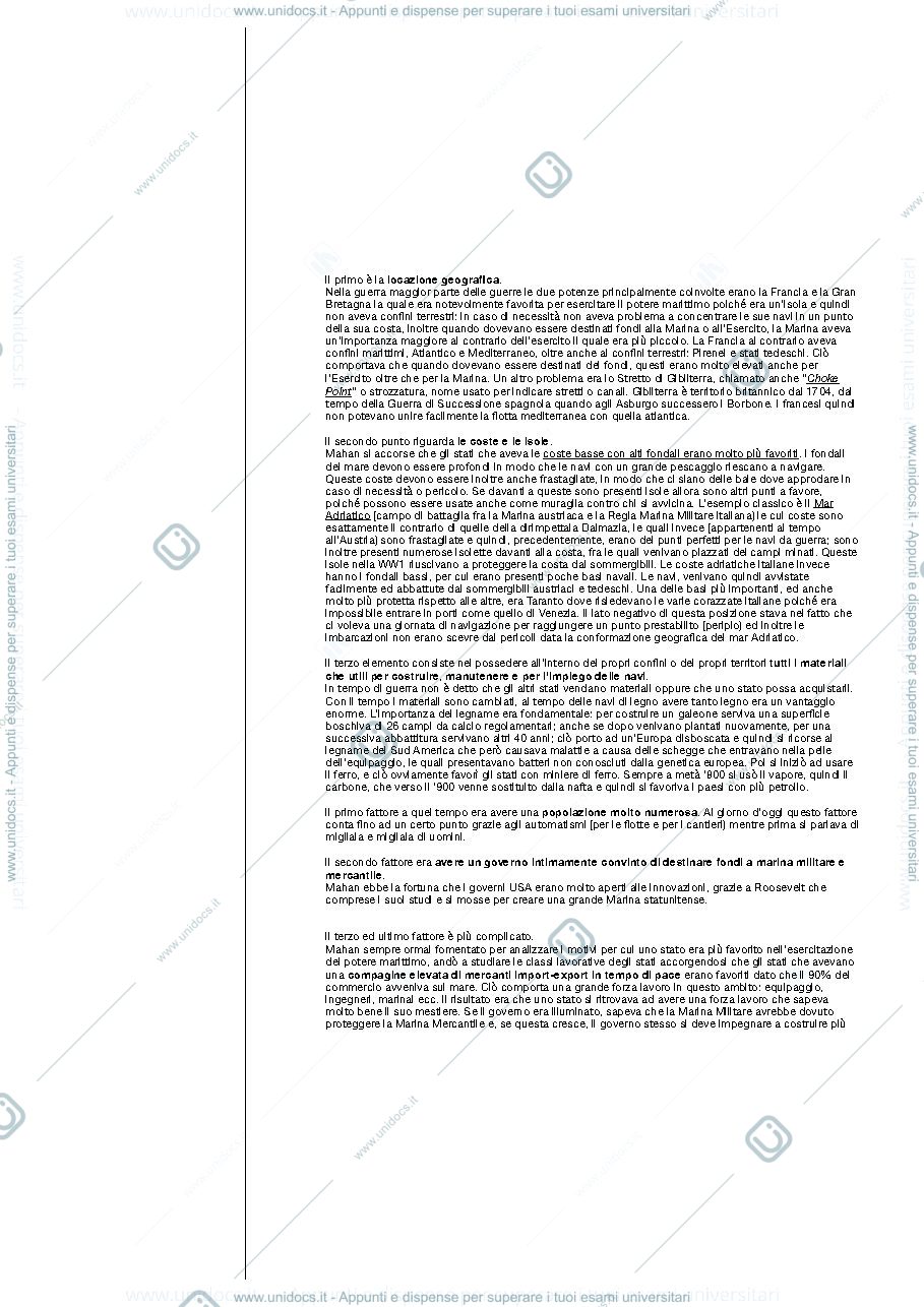 Anteprima pagina 3 — Appunti del corso di storia e strategia navale