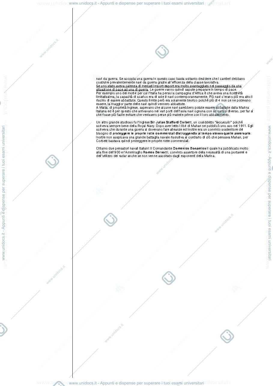 Anteprima pagina 4 — Appunti di Elementi di Storia e Strategia Navale