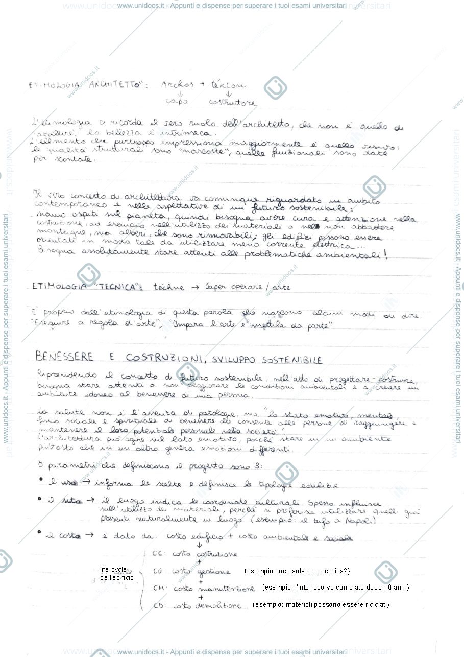Anteprima pagina 3 — Architettura Tecnica I + Laboratorio
