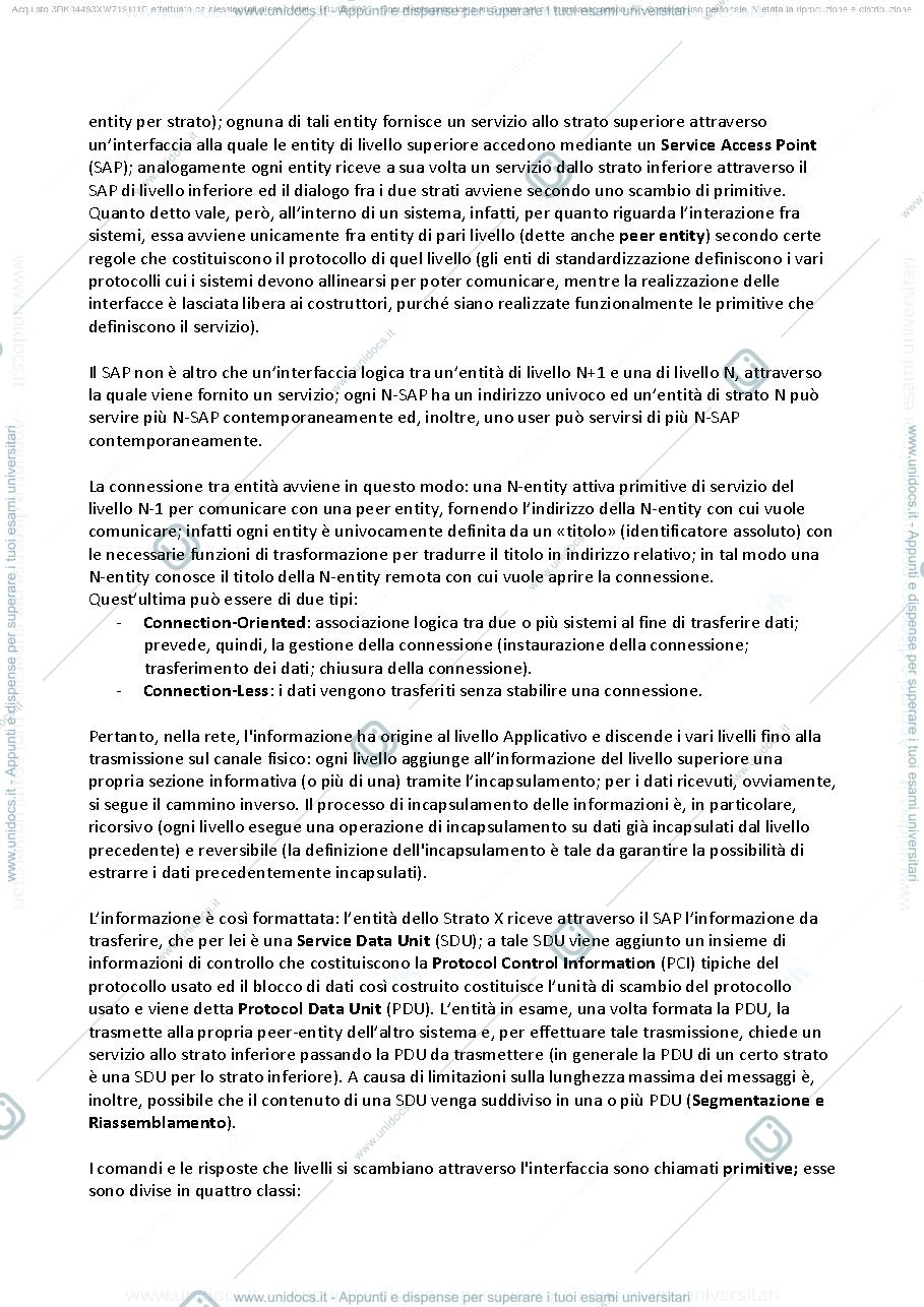 Anteprima pagina 3 — Appunti per esame Architetture ed applicazioni internet ex telematica