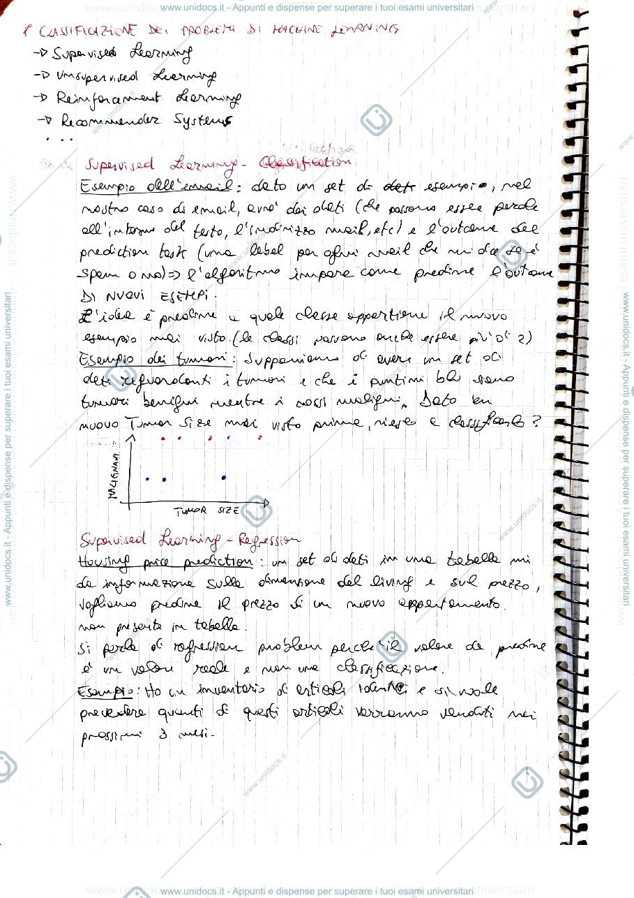 Anteprima pagina 2 — Machine Learning 
