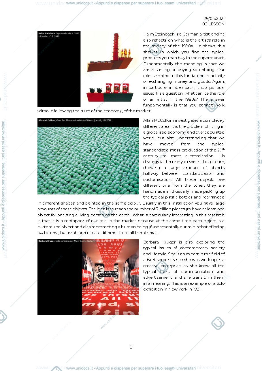 Anteprima pagina 2 — Towards the art of the present