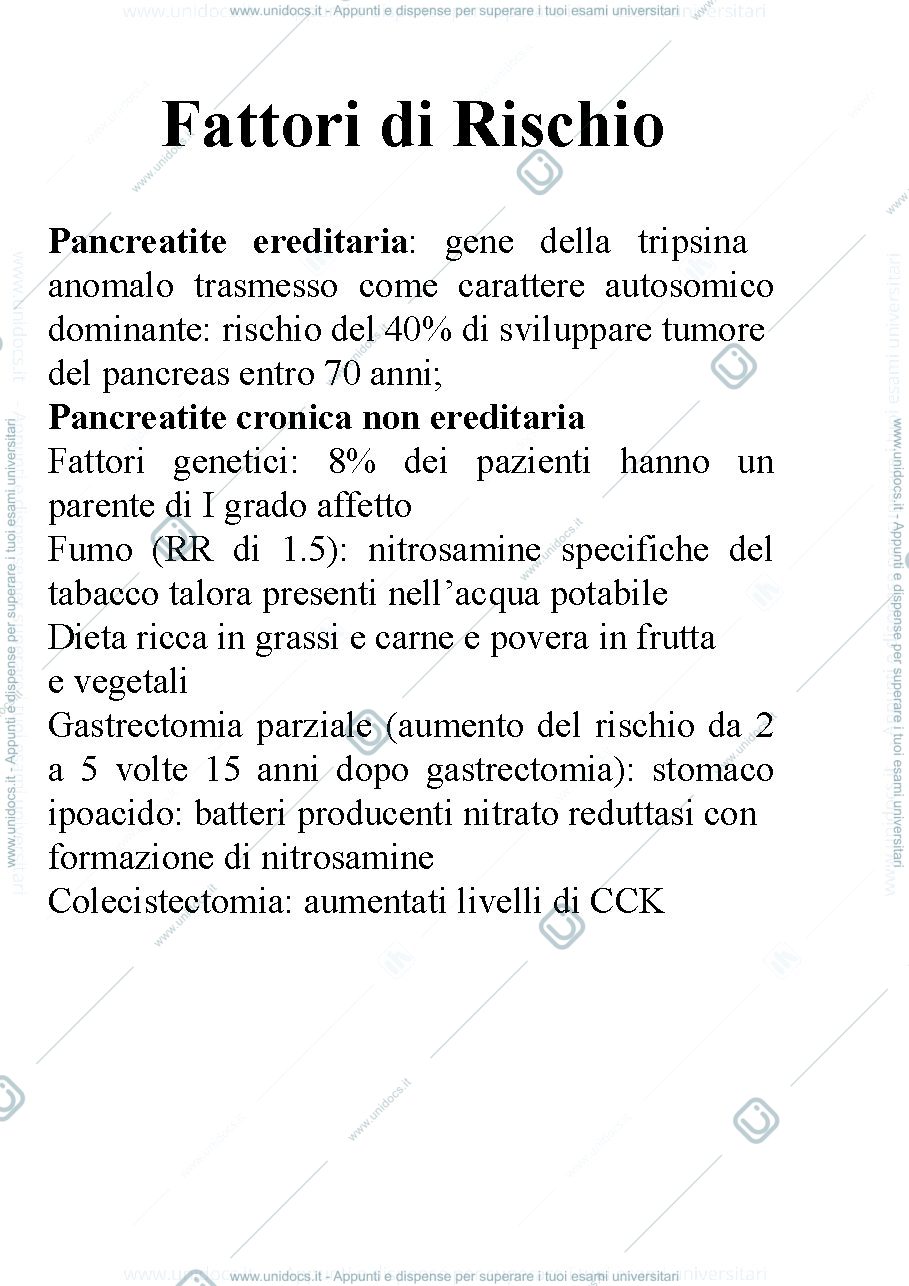 Anteprima pagina 3 — Tumori del pancreas esocrino