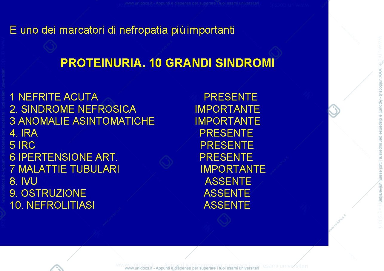 Anteprima pagina 2 — Proteinuria