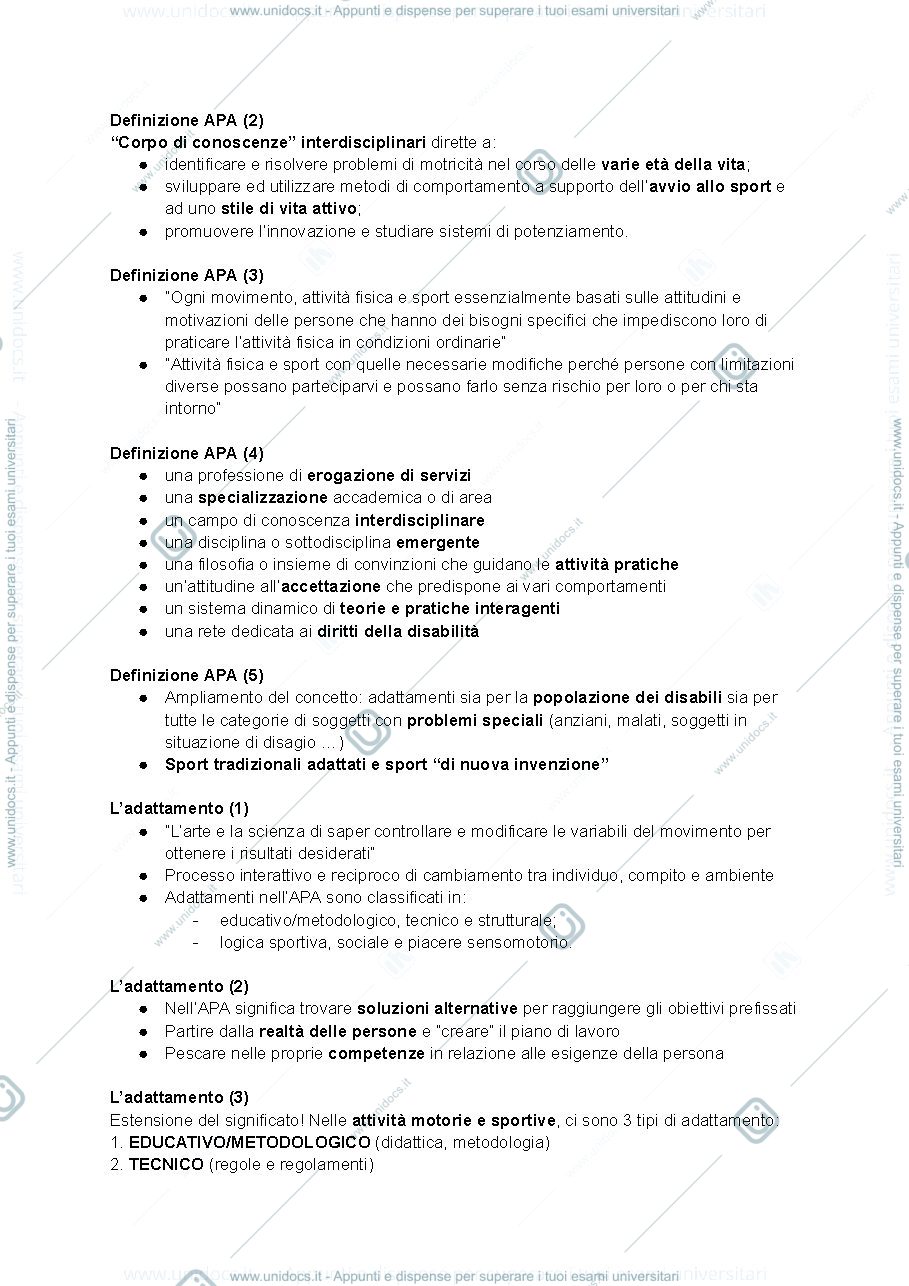 Anteprima pagina 2 — Appunti APA