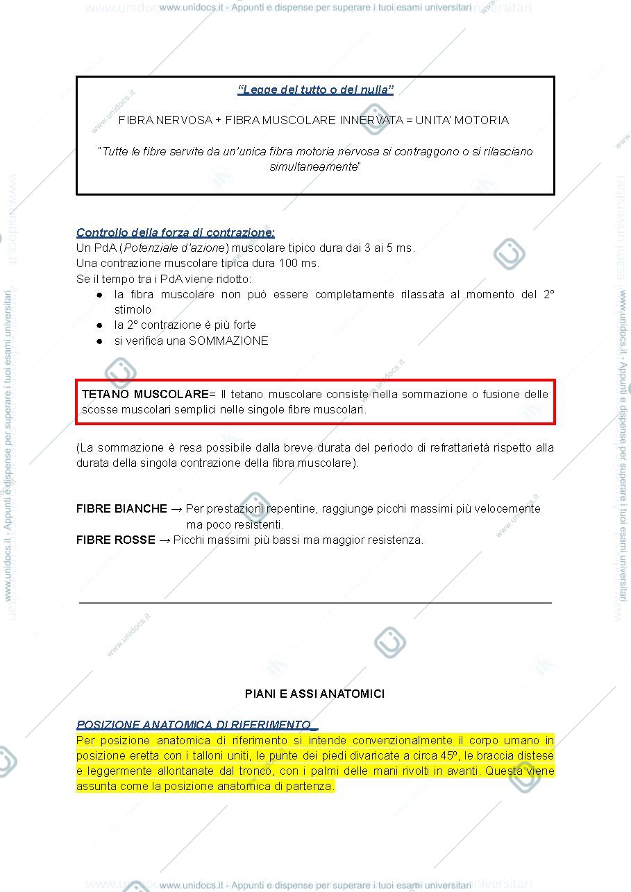 Anteprima pagina 3 — metodologia dell'allenamento 