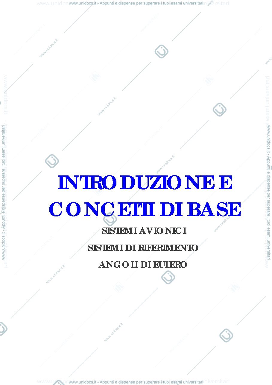 Anteprima pagina 1 — AVIONICA PARTE 1