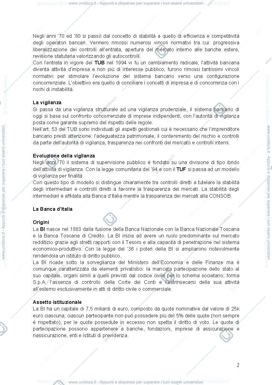 Anteprima pagina 2 — Banca e sistema finanziario
