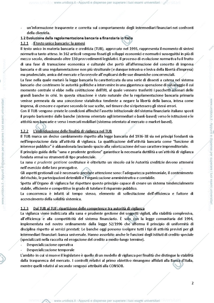 Anteprima pagina 2 — banca e sistema finanziario unifi