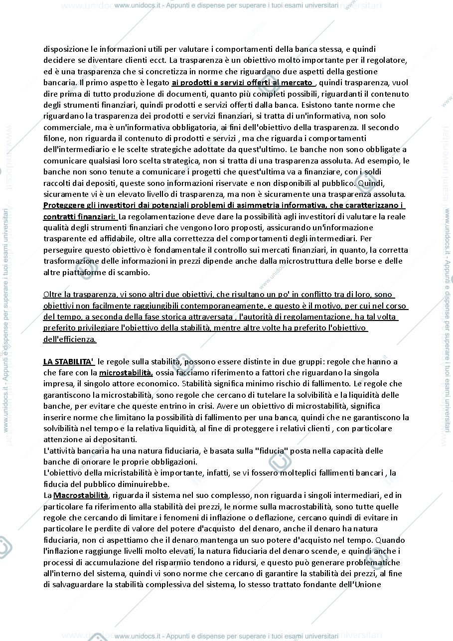 Anteprima pagina 4 — Banca e sistema finanziario