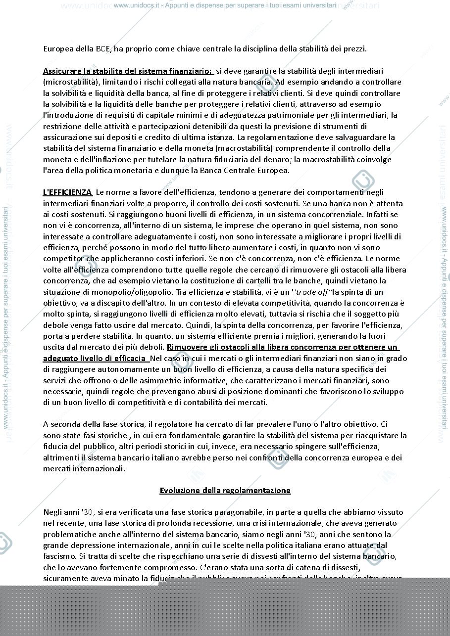 Anteprima pagina 5 — Banca e sistema finanziario