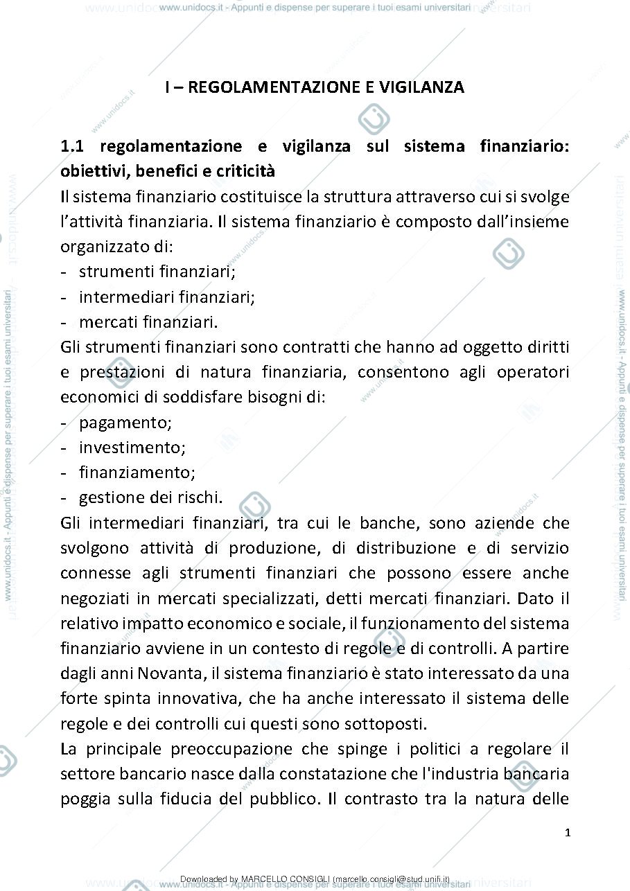 Anteprima pagina 2 — Riassunti banca