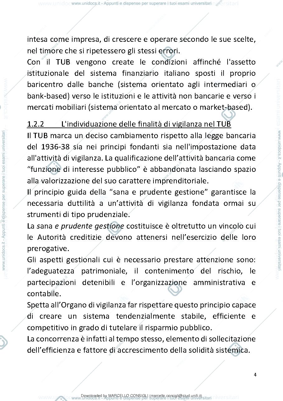 Anteprima pagina 5 — Riassunti banca
