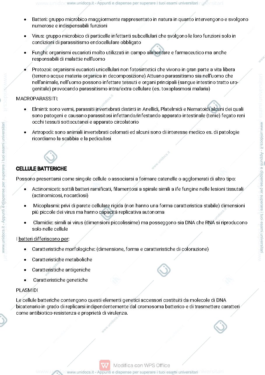 Anteprima pagina 4 — Microbiologia