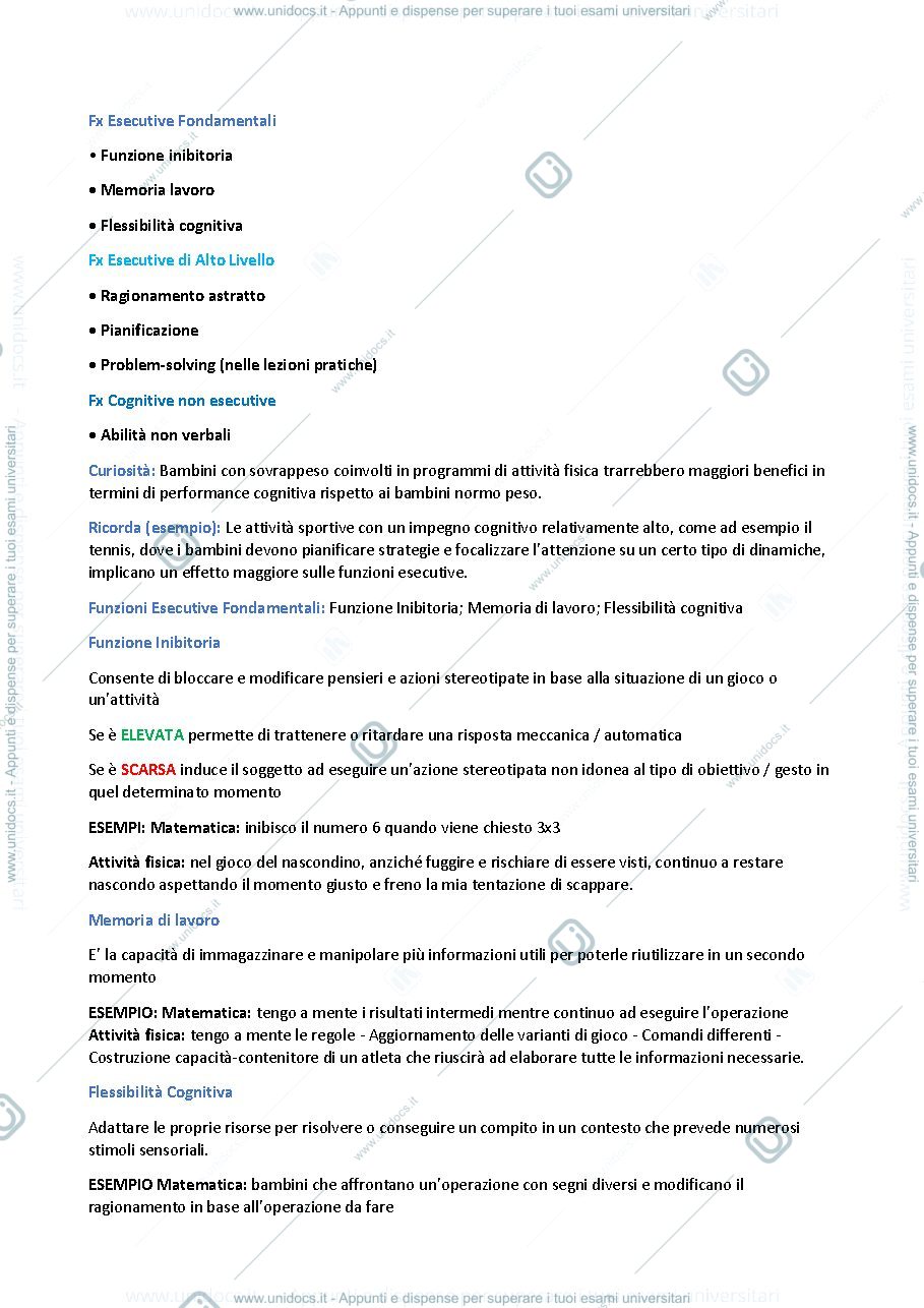 Anteprima pagina 2 — Appunti di Basi del Movimento