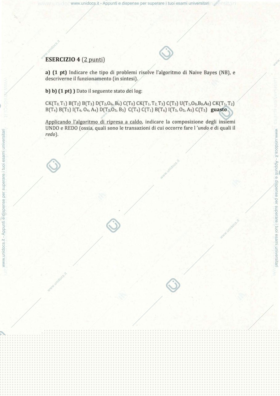 Anteprima pagina 4 — Esami basi di dati