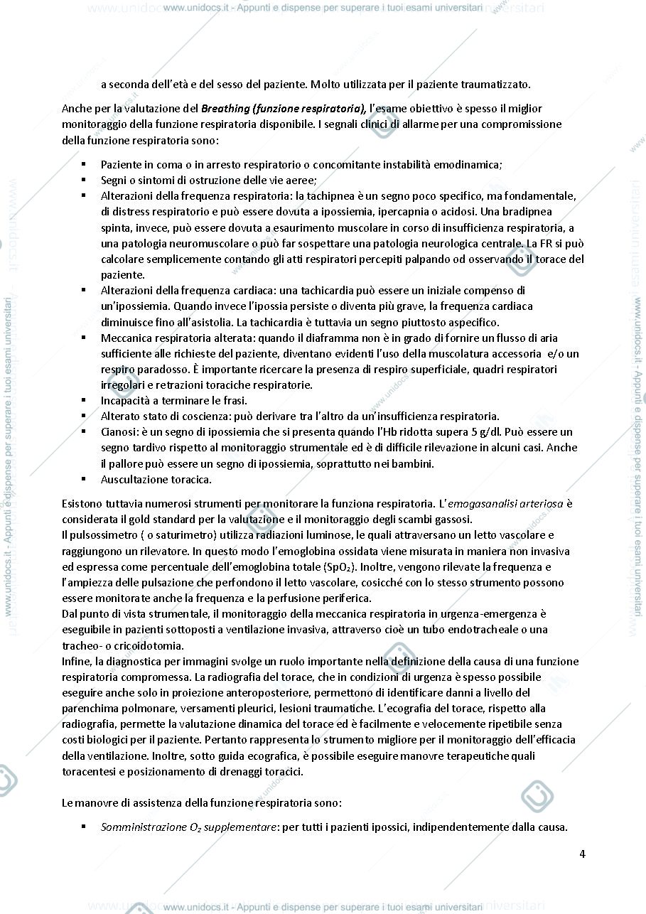 Anteprima pagina 5 — Medicina Interna – Chirurgia D’urgenza – Medicina D’urgenza – Anestesia e Rianimazione
