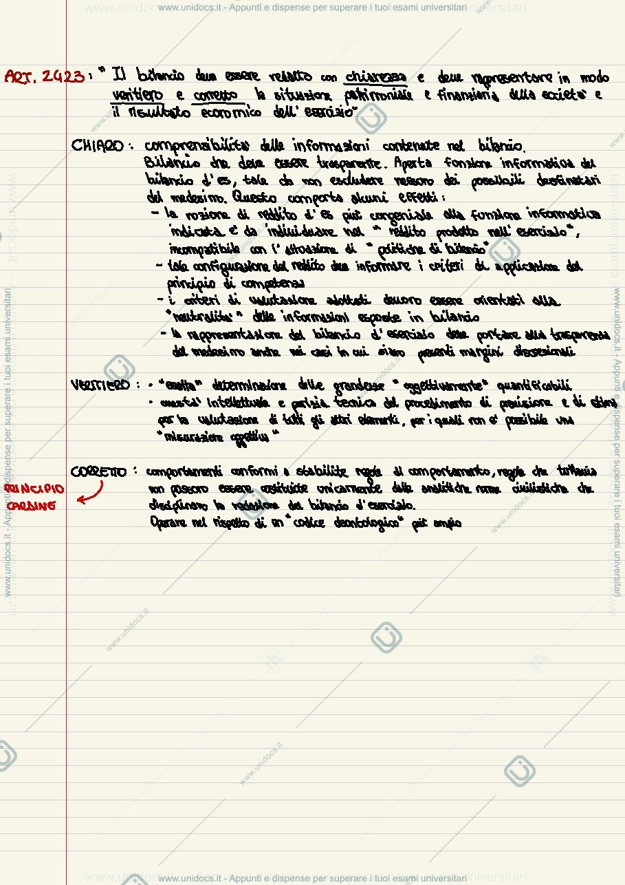 Anteprima pagina 2 — Ripetizione Bilanci e Analisi 