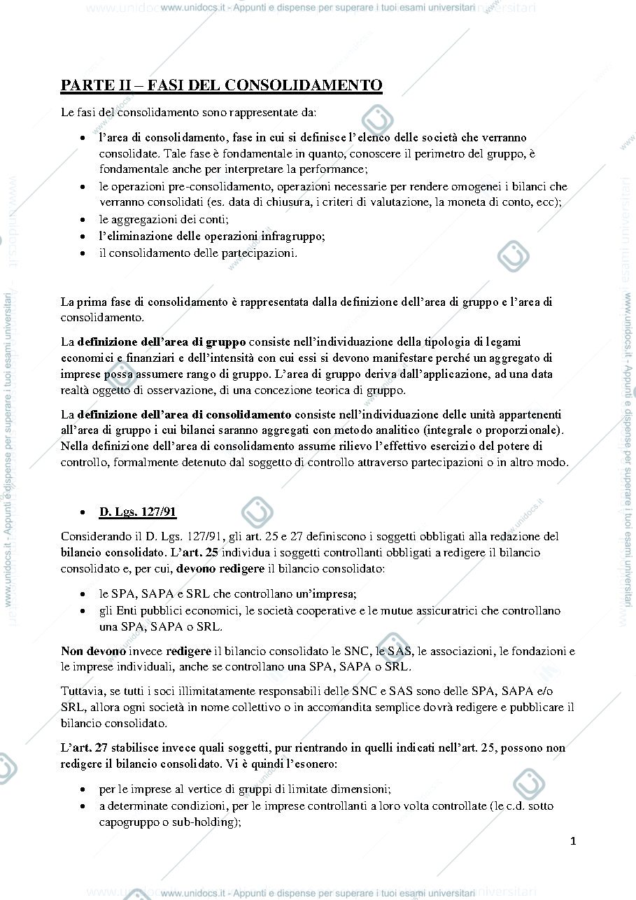 Anteprima pagina 1 — Fasi di consolidamento