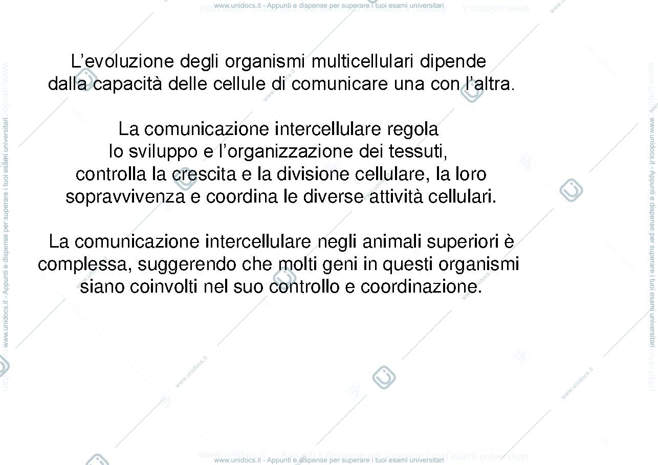 Anteprima pagina 3 — Trasduzione del segnale
