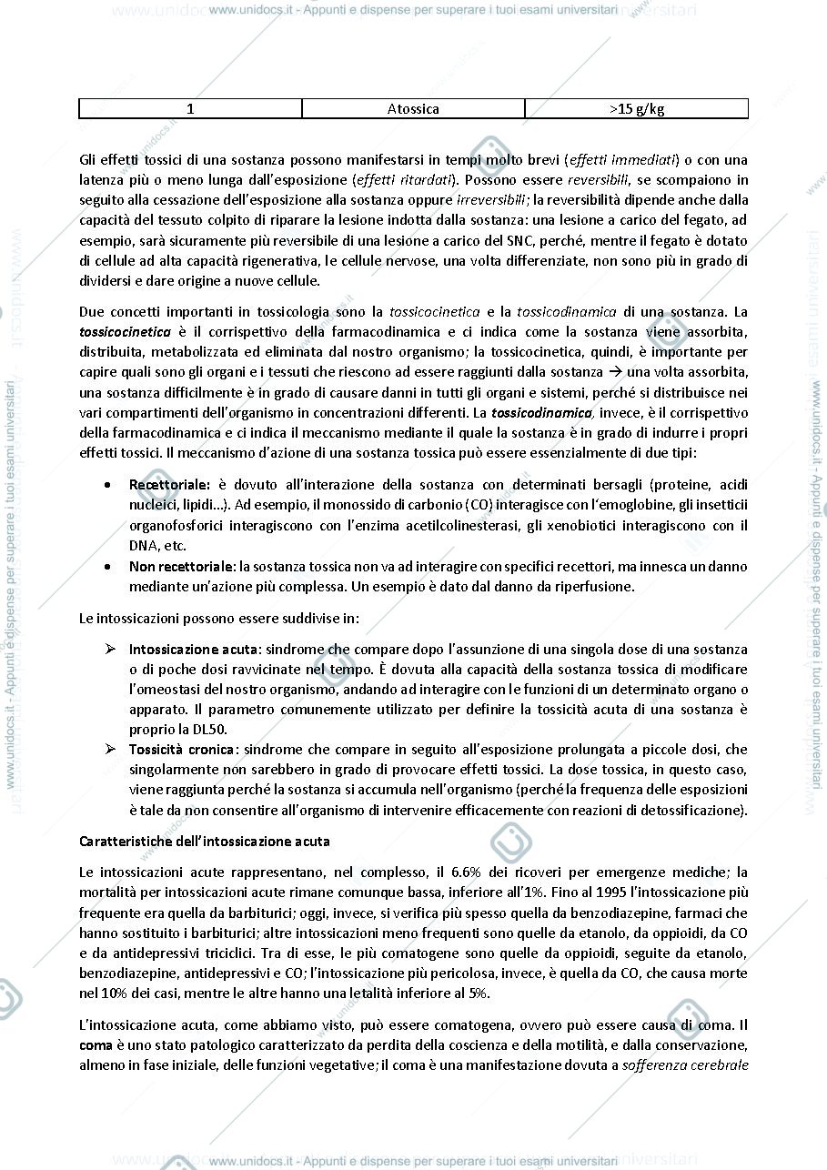 Anteprima pagina 2 — Tossicologia