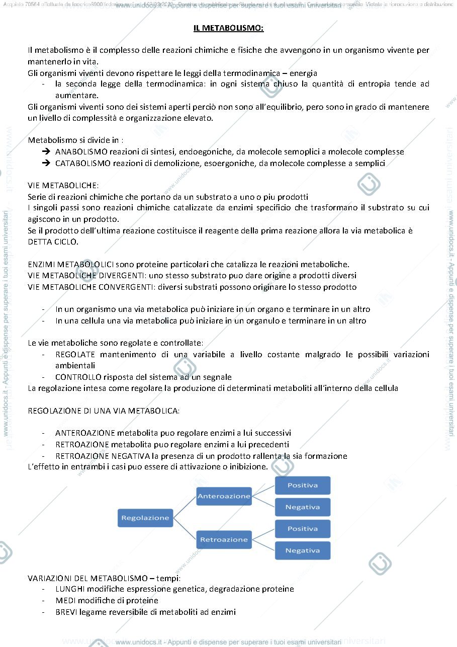 Anteprima pagina 1 — BIOCHIMICA 
