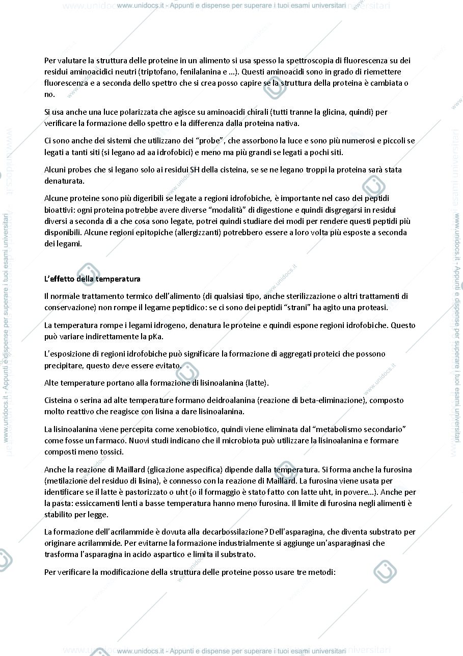 Anteprima pagina 4 — Biochimica degli alimenti, modulo 1 (prof. Iametti)