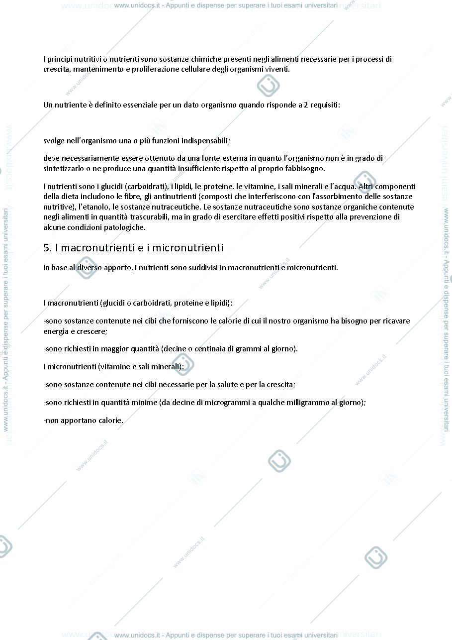 Anteprima pagina 2 — Biochimica della nutrizione 