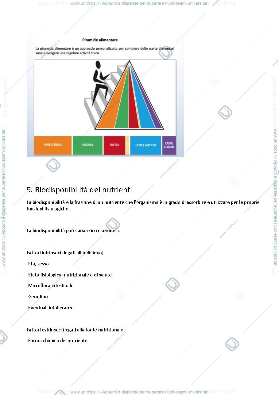 Anteprima pagina 5 — Biochimica della nutrizione 
