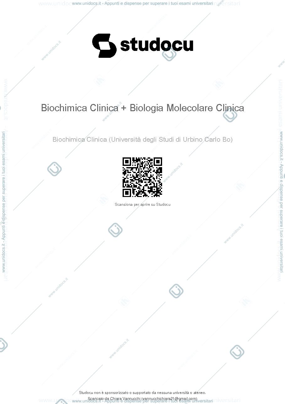 Anteprima pagina 1 — biochimica