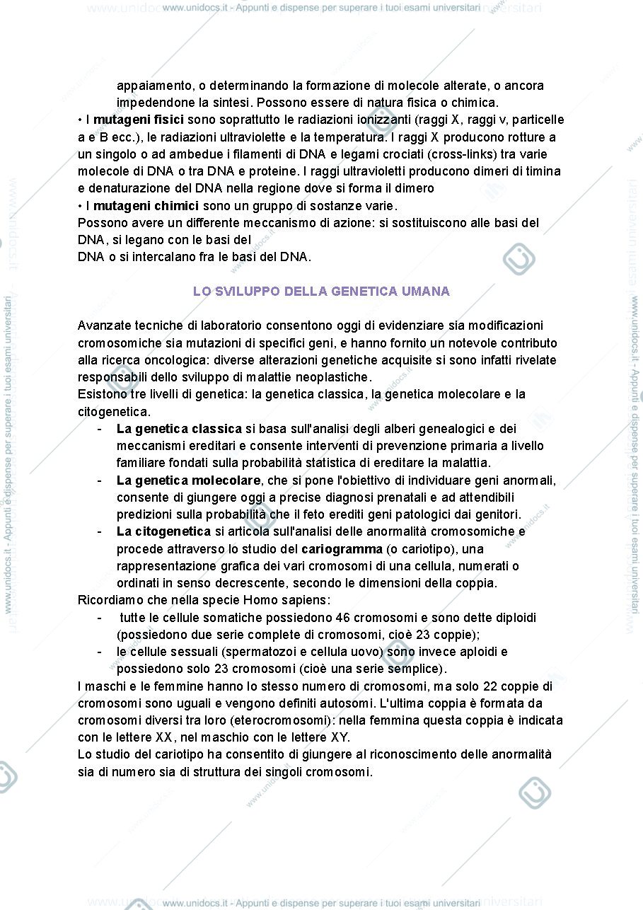 Anteprima pagina 3 — Malattie genetiche 