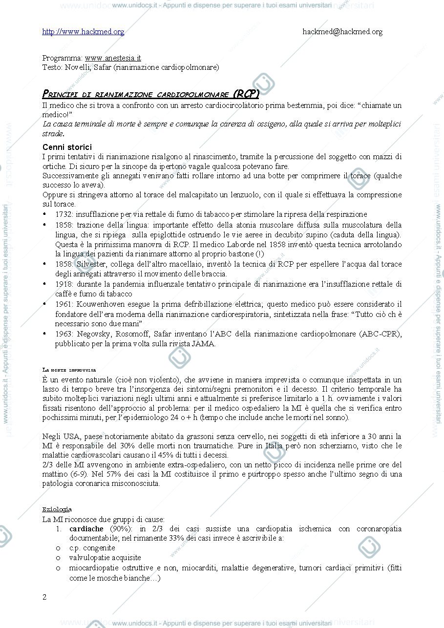Anteprima pagina 1 — Anestesia