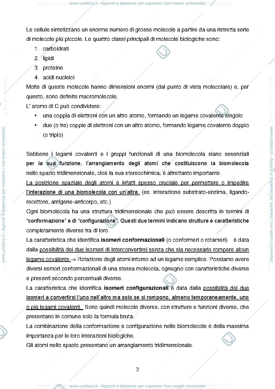 Anteprima pagina 3 — Biochimica