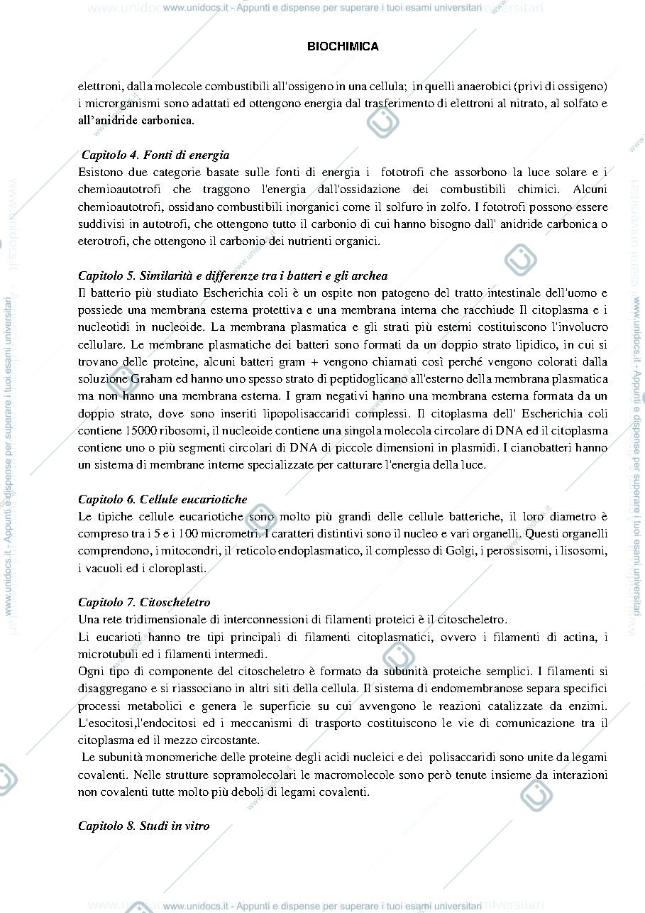 Anteprima pagina 2 — Biochimica